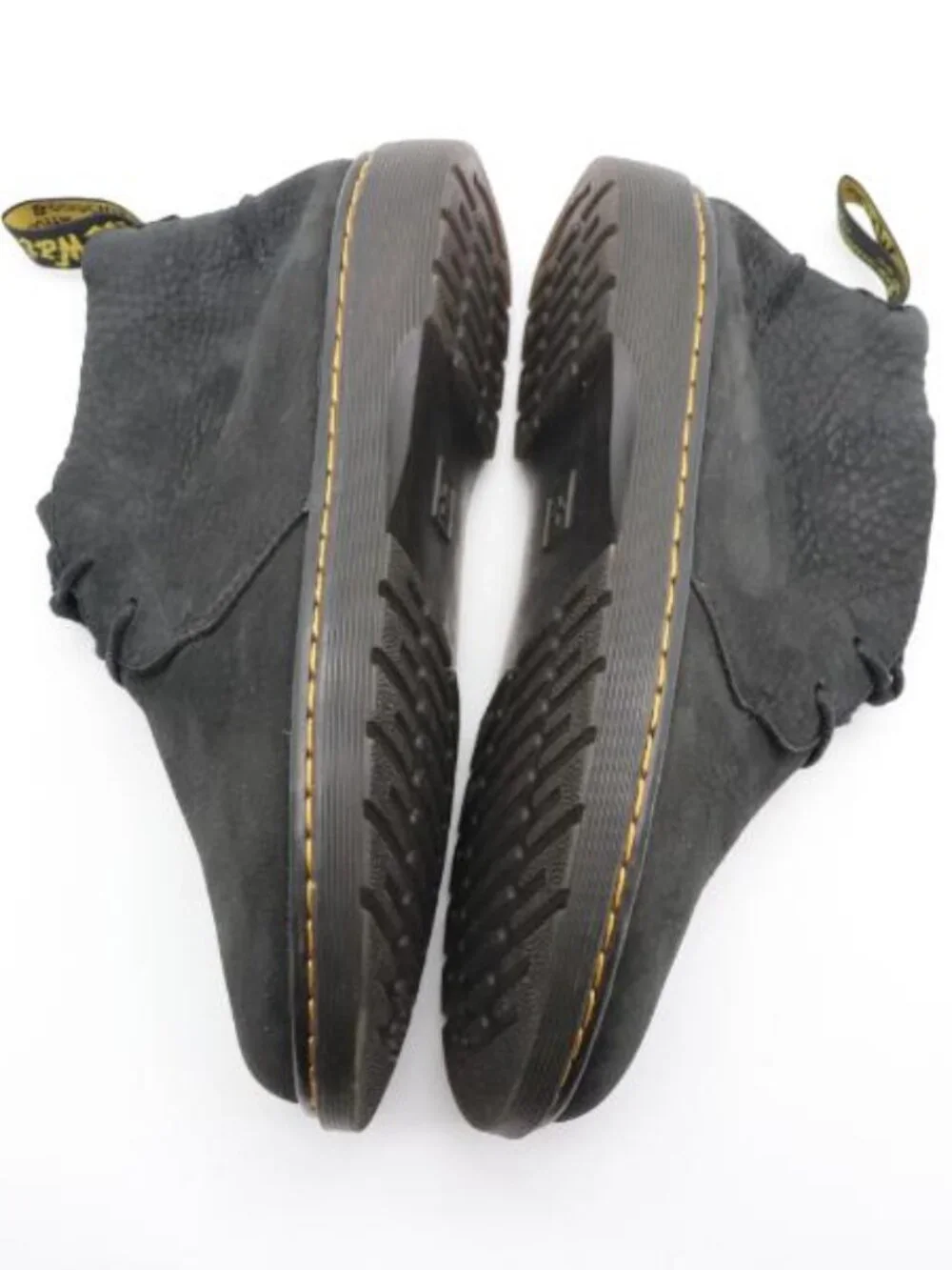 Doc Dr Martens Ember Women’s 9 Men’s 8 Chukka Black Leather Mid Ankle Boots
